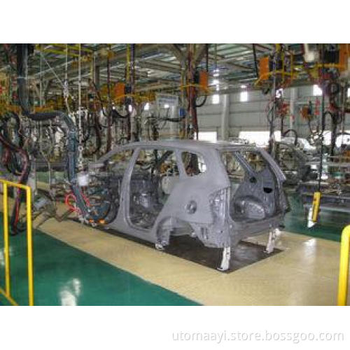 Production Assembly Line In Automotive Industry , Car Manuf